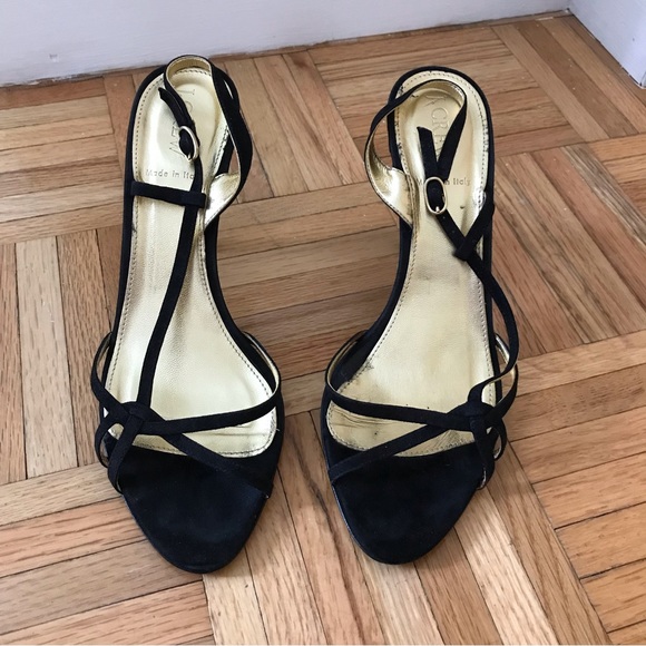 J. Crew Nicolette Heels in Black Suede - Picture 10 of 16